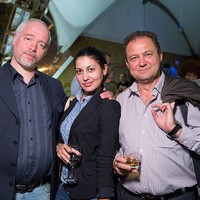 Игорь Моржаретто и Игорь Чер-ский с гостями