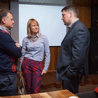 Никита Букин, Анастасия Якшина и Олег Виноградов
